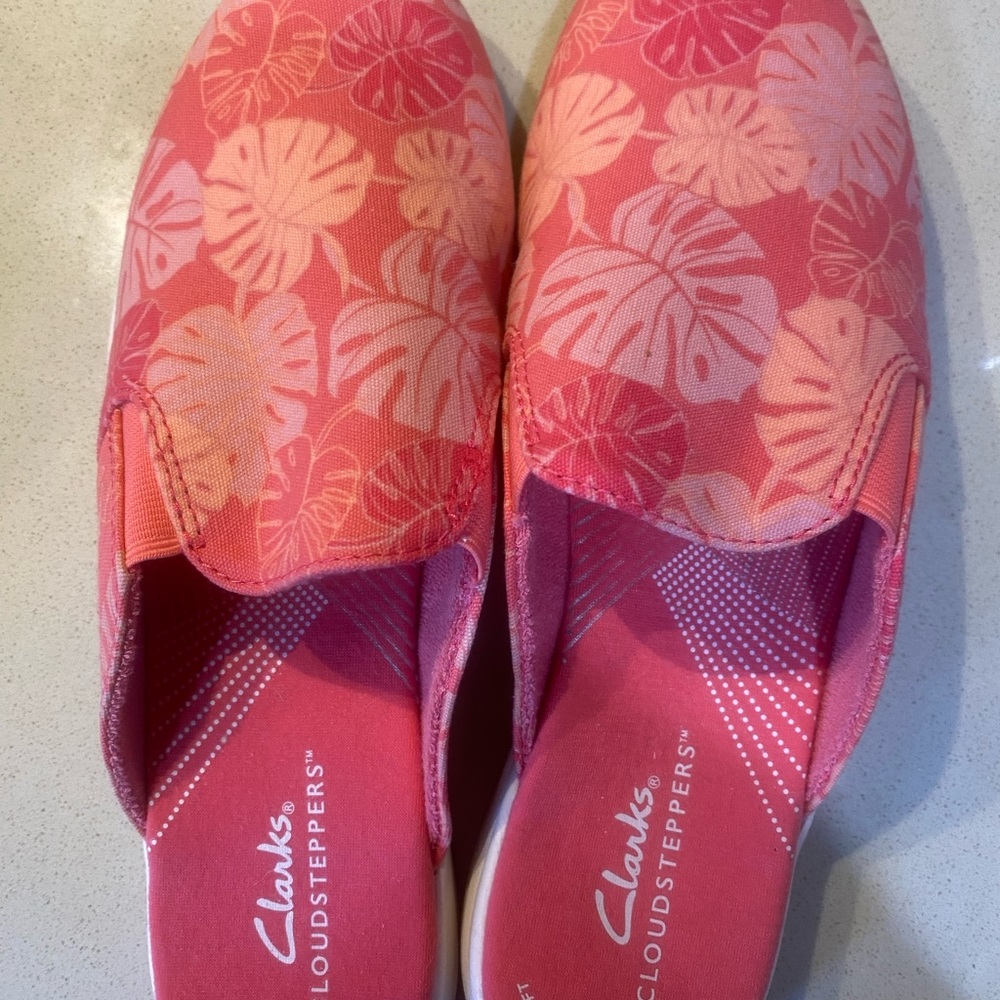 Floral cloudsteppers-never worn. I decided to get open toed shoes instead.
